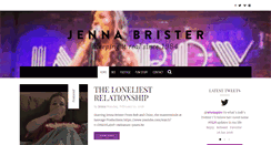 Desktop Screenshot of jennabrister.com